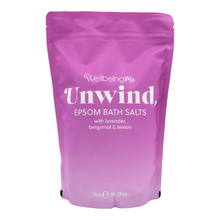 Load image into Gallery viewer, WellbeingMe Epsom Bath Salts Bundle (4 x 1kg) | Glow, Relax, Renew &amp; Unwind
