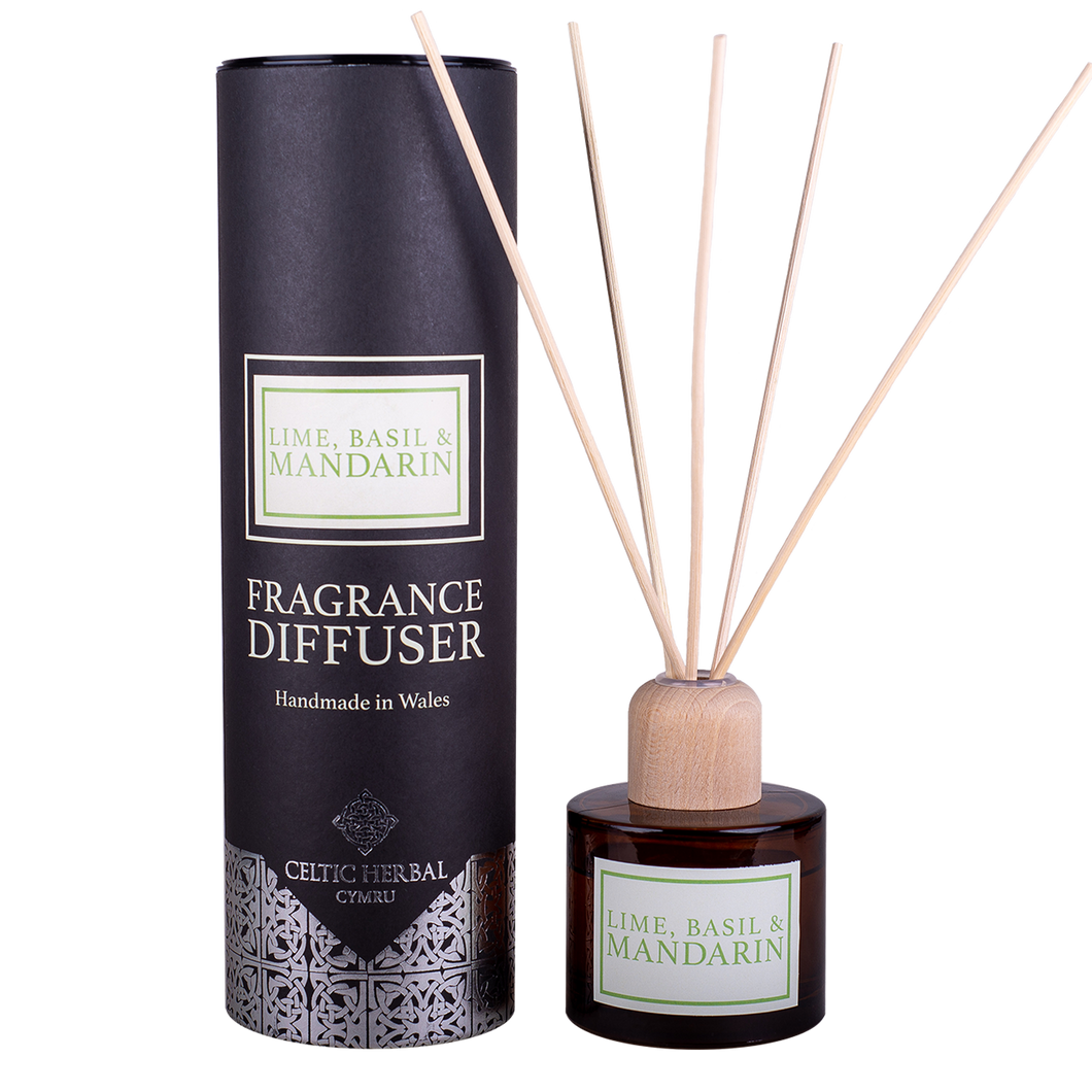 Celtic Herbal - Mandarin, Lime & Basil Reed Diffuser 100ml