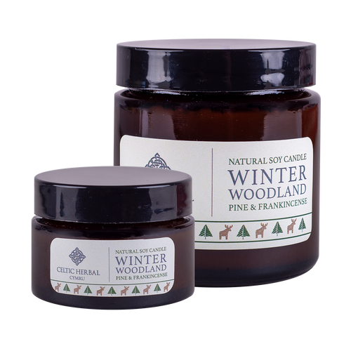 Celtic Herbal - Winter Woodland Candles with Pine & Frankincense