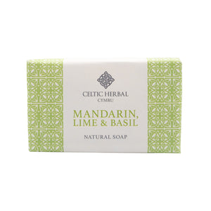 Mandarin, Lime & Basil Soap 100g