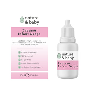 Nature & Baby Lactase Infant Drops 10ml
